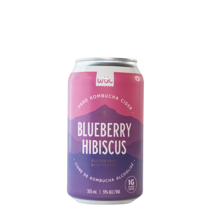 Wtk Hard Kombucha Bberry Hibis Flat- Cls